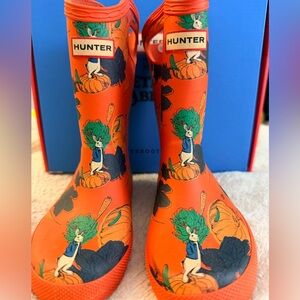 Hunter x Peter Rabbit Kids' Orange Boots